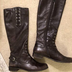 CHOCOLATE BROWN WEITZMAN BEAUTIFUL RIDING BOOTS